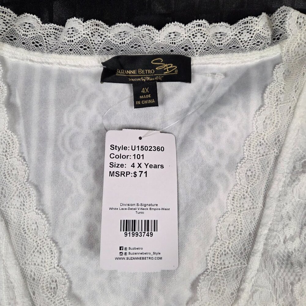 Suzanne Betro Lace Top - Picture 5 of 5